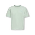KIDS ONLY Helen S/S Loose T-shirt - Aqua Foam