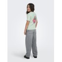 KIDS ONLY Helen S/S Loose T-shirt - Aqua Foam