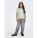 KIDS ONLY Helen S/S Loose T-shirt - Aqua Foam