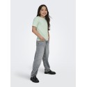 KIDS ONLY Helen S/S Loose T-shirt - Aqua Foam