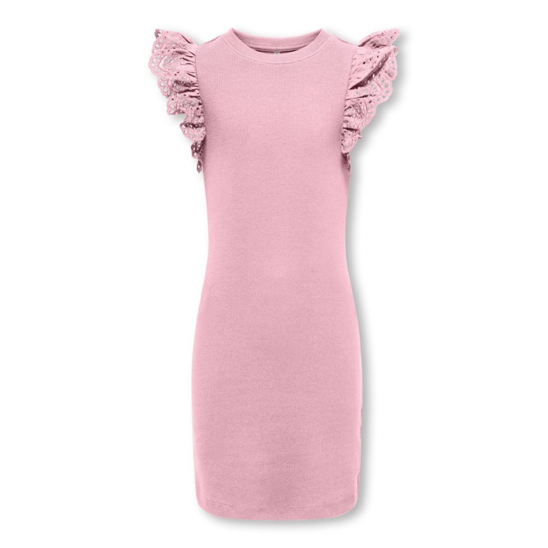 KIDS ONLY Drea S/S Kjole - Romance Rose