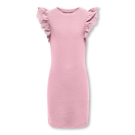KIDS ONLY Drea S/S Kjole - Romance Rose