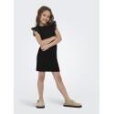 KIDS ONLY Drea S/S Kjole - Sort