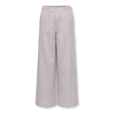 KIDS ONLY Smilla Life Stribede Bukser - Rose Brown
