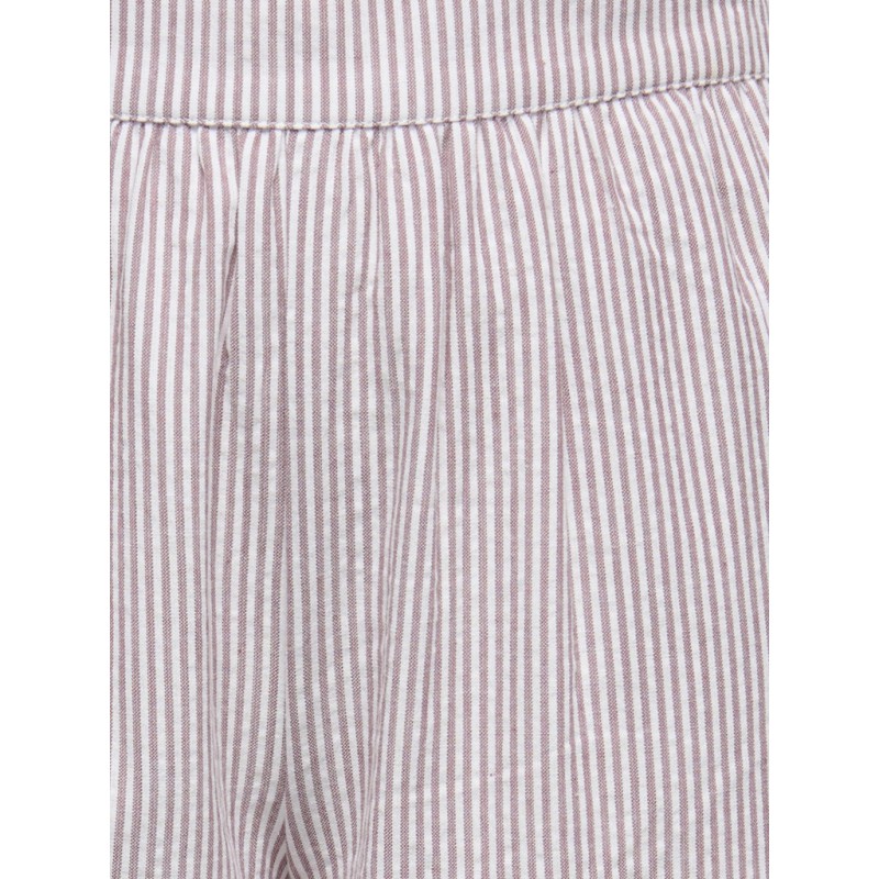 KIDS ONLY Smilla Life Stribede Bukser - Rose Brown