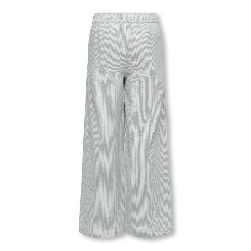 KIDS ONLY Smilla Stribet Bukser - Laurel Wreath