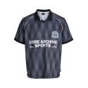 JACK & JONES Junior Breeze Fodbold Mesh Kortærmet T-shirt - Sort