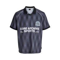 JACK & JONES Junior Breeze Fodbold Mesh Kortærmet T-shirt - Sort