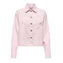 ONLY Elsa Broderie anglaise Jakke - Pale lilac
