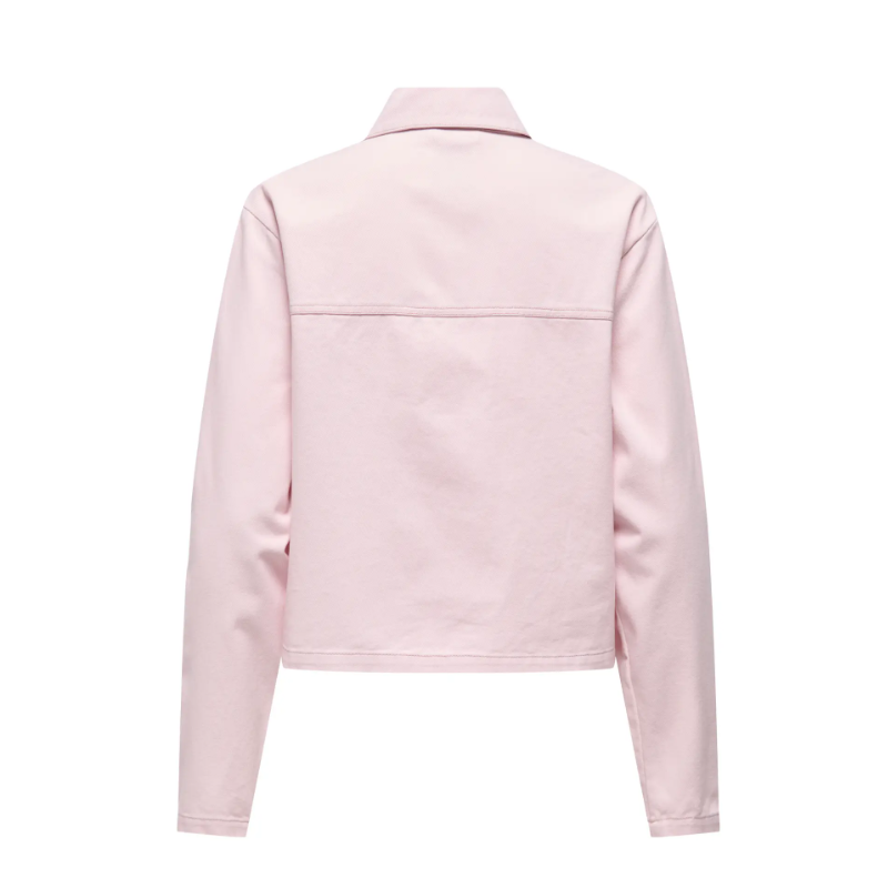 ONLY Elsa Broderie anglaise Jakke - Pale lilac