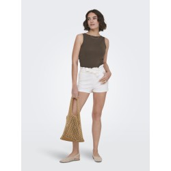 ONLY Malia Boatneck Top -  Chocolate Martini