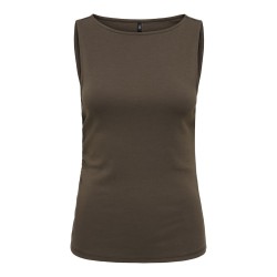 ONLY Malia Boatneck Top -  Chocolate Martini