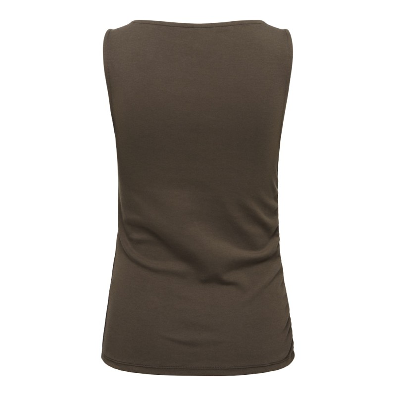 ONLY Malia Boatneck Top -  Chocolate Martini