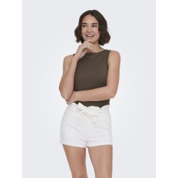 ONLY Malia Boatneck Top -  Chocolate Martini