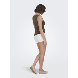 ONLY Malia Boatneck Top -  Chocolate Martini