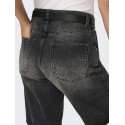 ONLY Mate Lange Denim Shorts - Washed Black