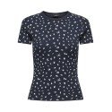 JDY Lucky S/S Rund Hals T-shirt -  Sky Captain