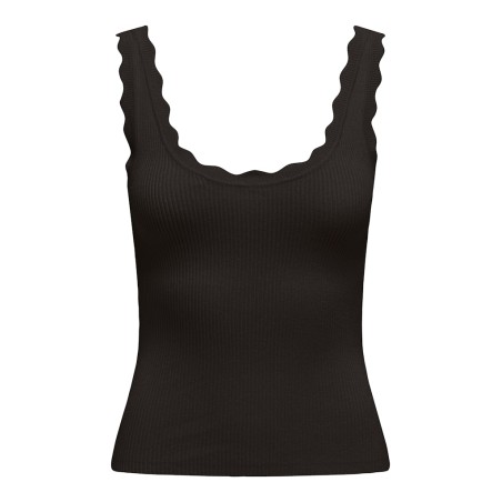 JDY Nanna Strik Tank Top - Chocolate Torte
