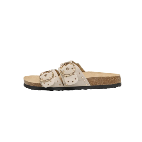 ONLY Maxi sandel med spænde - Creme