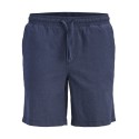 JACK & JONES PLUS Jaiden Breeze Jogger Shorts - Sky Captain