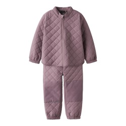 NAME IT Mini Chilly Quiltet Sæt - Wistful Mauve