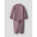 NAME IT Mini Chilly Quiltet Sæt - Wistful Mauve