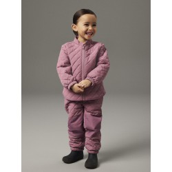 NAME IT Mini Chilly Quiltet Sæt - Wistful Mauve