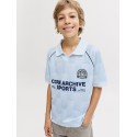 JACK & JONES Junior Breeze Fodbold Mesh Kortærmet T-shirt - Omphalodes