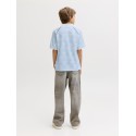 JACK & JONES Junior Breeze Fodbold Mesh Kortærmet T-shirt - Omphalodes