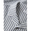 NAME IT Kids Denis Kortærmet Stribet Skjorte - Vintage Indigo