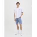 JJ REBEL Joe Stretch Craft Short - Blue Denim