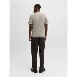 JACK & JONES George Kortærmet Strik Polo - Coriander