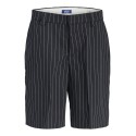 JACK & JONES JUNIOR Owen Toby Chino Shorts - Dark Navy Stripes