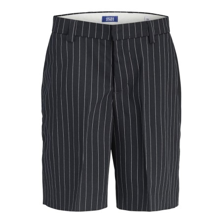 JACK & JONES JUNIOR Owen Toby Chino Shorts - Dark Navy Stripes