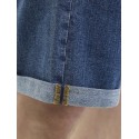 JJ REBEL Joe Stretch Craft Short - Blue Denim