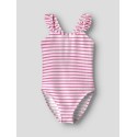 NAME IT KIDS Zippa badedragt - Knockout Pink