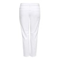 ONLY CARMAKOMA Willy Straight Jeans- White Denim