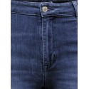 ONLY CARMAKOMA Willy Højtaljede Trekvart Jeans - Medium Blue Denim
