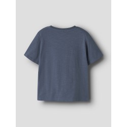 NAME IT MINI Feath Dino T-shirt - Vintage Indigo
