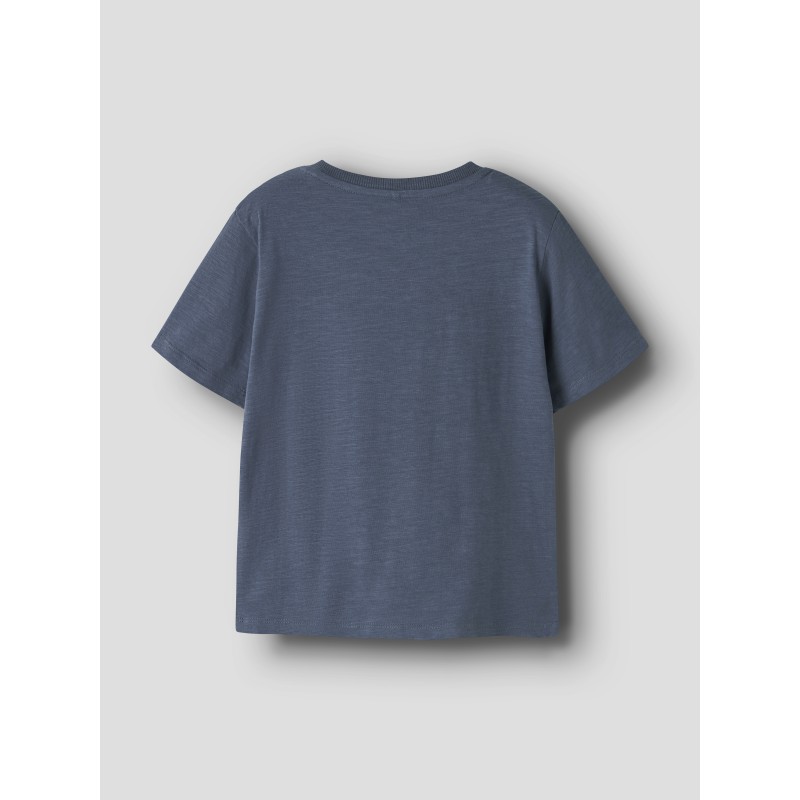 NAME IT MINI Feath Dino T-shirt - Vintage Indigo