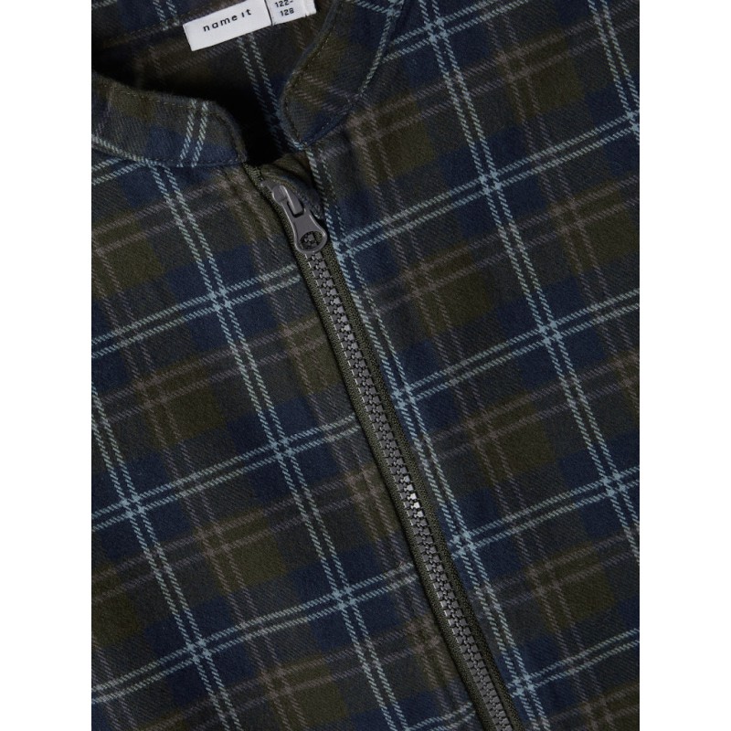 NAME IT Kids Niels Ternet Lynlås Skjorte - Rosin