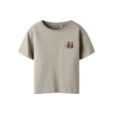 NAME IT MINI Frank Kortærmet T-shirt - Aluminium