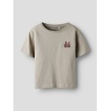 NAME IT MINI Frank Kortærmet T-shirt - Aluminium