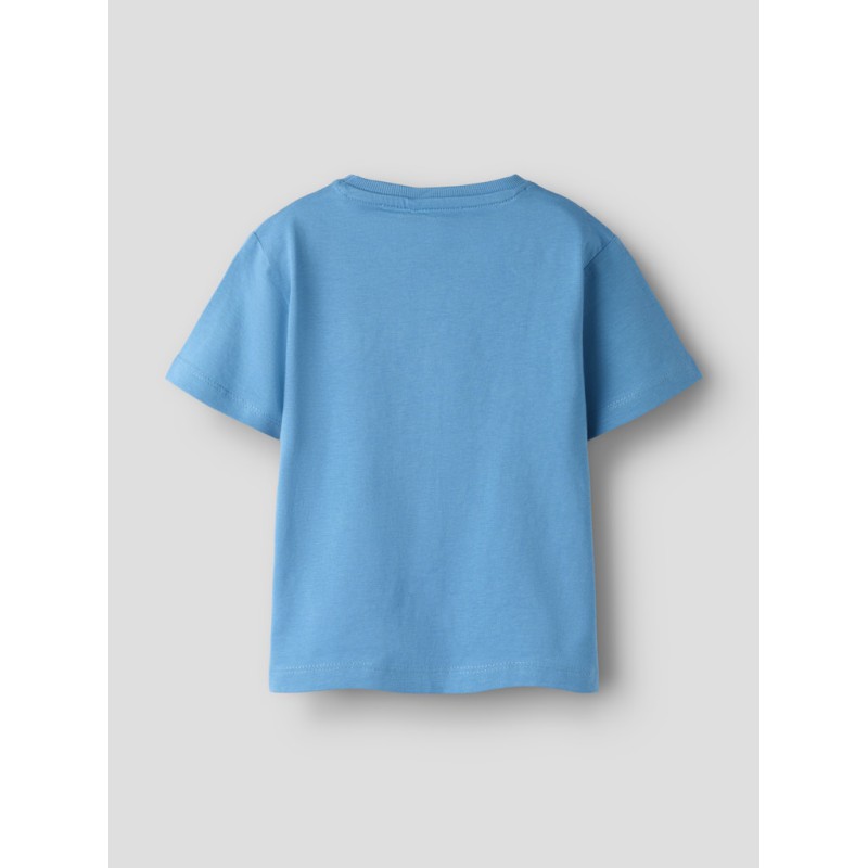NAME IT MINI Frank kortærmet t-shirt - Cyaneus