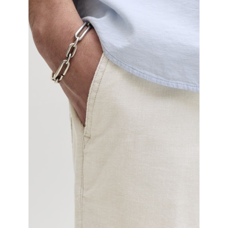 JACK & JONES PLUS Jaiden Breeze Jogger Shorts - String Melange