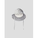 NAME IT BABY Far Stribet Hat - Cloud Dancer