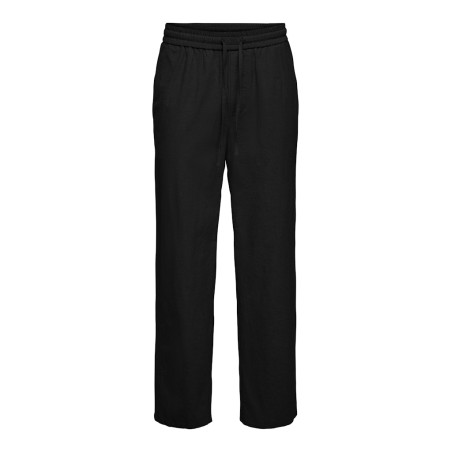 ONLY & SONS Linus Hør Bukser - Sort