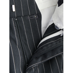 JACK & JONES JUNIOR Owen Toby Chino Shorts - Dark Navy Stripes