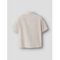 NAME IT Mini Faher Kortærmet Skjorte - Peyote Melange