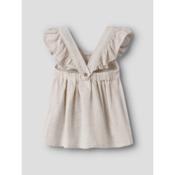 NAME IT Baby Faher Spencer Kjole - Peyote Melange